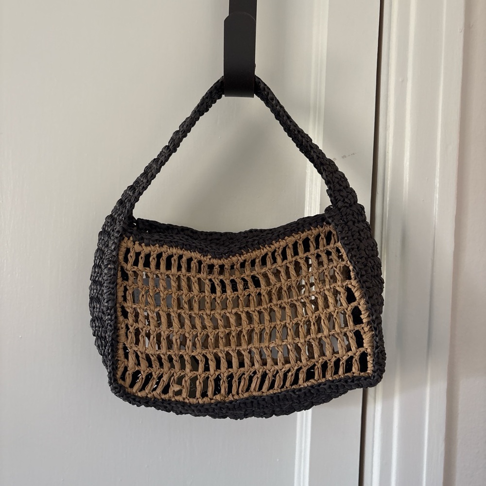 NWT J. Crew Paros Open Weave Women's Bag